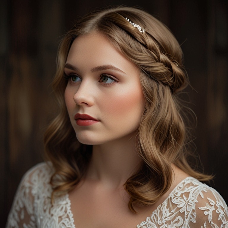 The Best Wedding Hairstyles of 2024: Trends and Inspiration 8 Default vintage inspired waves wedding hairstyle for girls 1