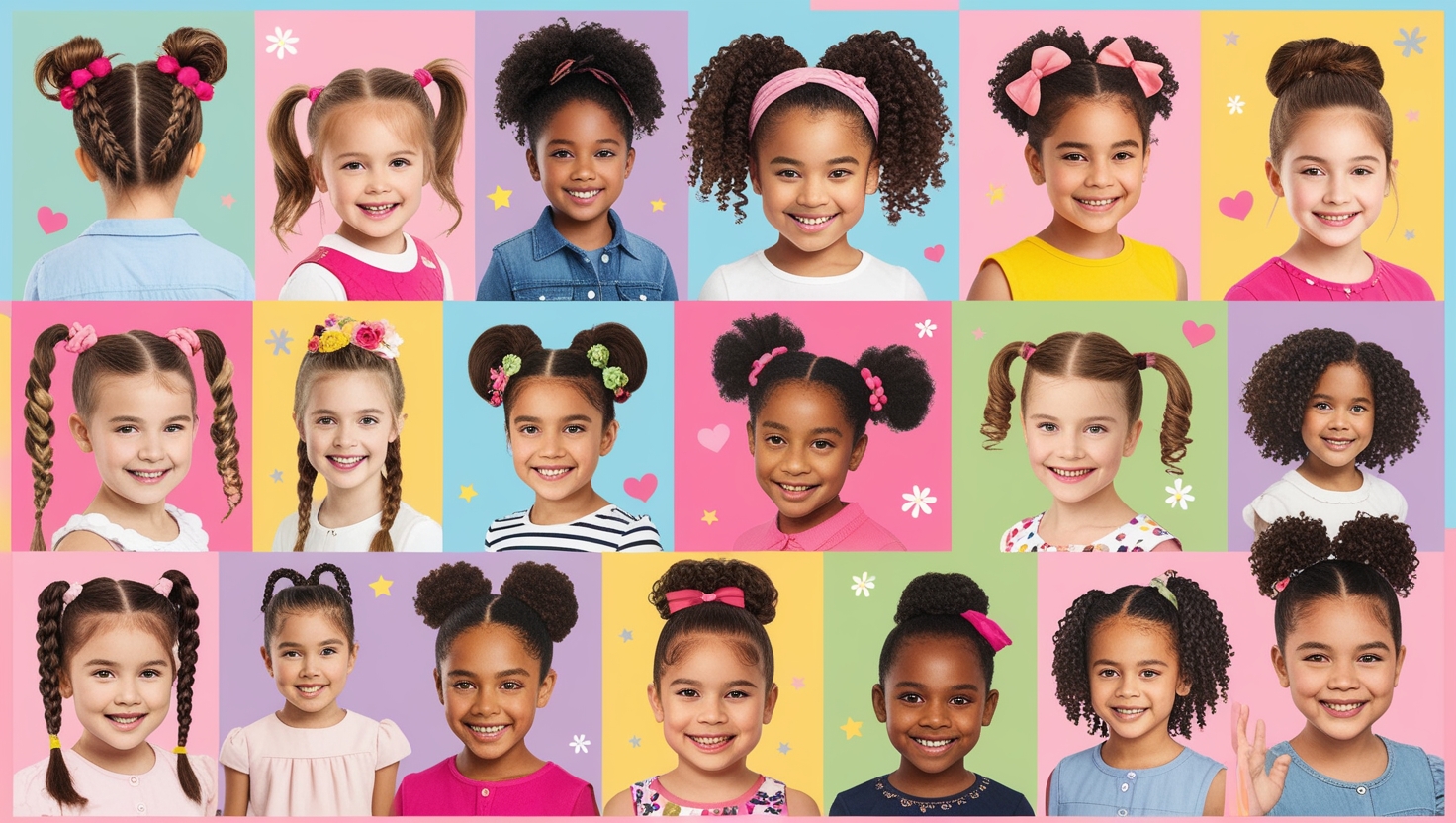 Top 10 Best Kids Hairstyles for Girls: A Fun and Trendy Guide 1 kids hairstyles for girls