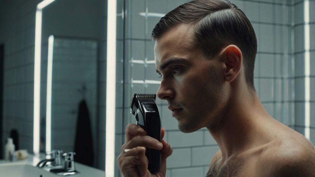 The Ultimate Guide to Hair Clippers: A Must-Have Tool for Perfect Grooming 7 Leonardo Kino XL A man with short hair standing in front of a 1