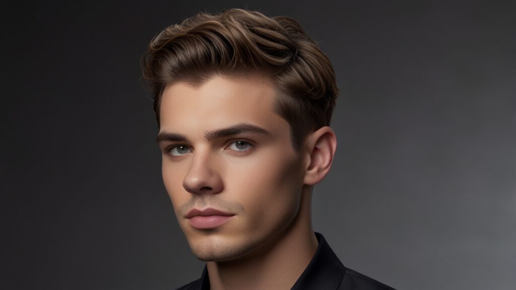 The Ultimate Guide to Burst Fade Haircuts: A Modern Look for Men 10 Leonardo Lightning XL A captivating image of a burst fade hair 0