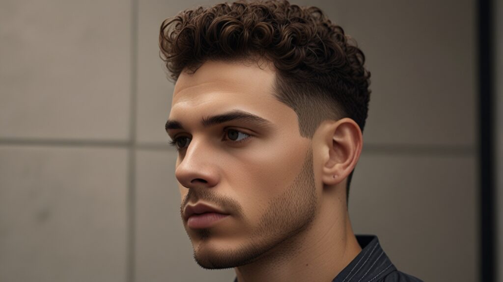 The Ultimate Guide to Burst Fade Haircuts: A Modern Look for Men 7 curly burst fade