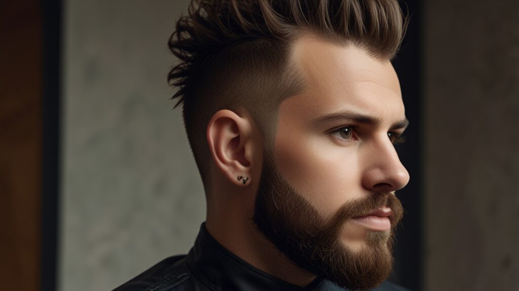 The Ultimate Guide to Burst Fade Haircuts: A Modern Look for Men 6 mohawk burst fade