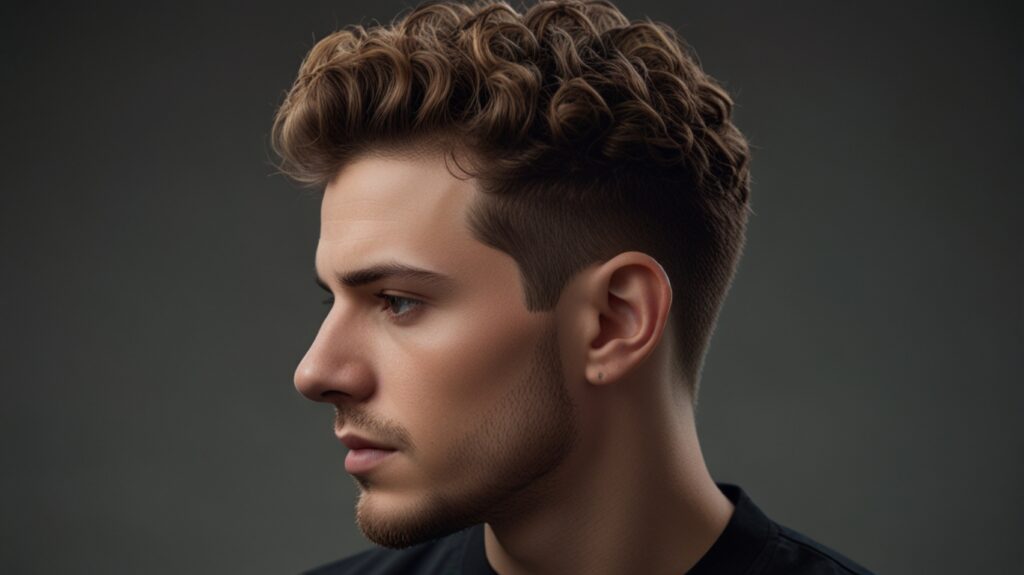 The Ultimate Guide to Burst Fade Haircuts: A Modern Look for Men 11 Leonardo Lightning XL A striking image of a burst fade haircut 0