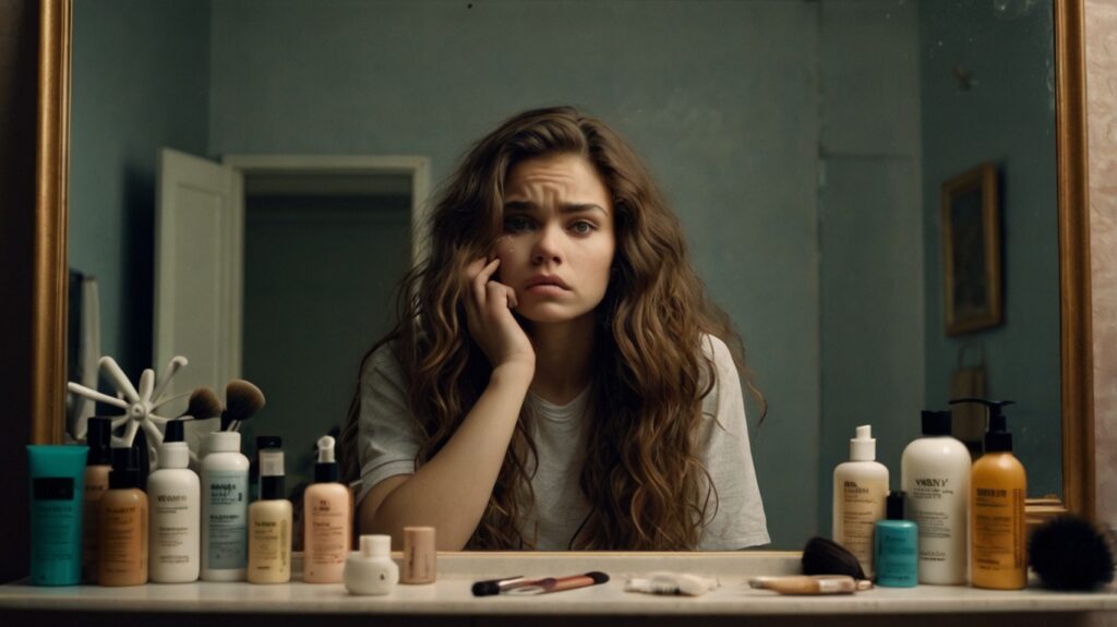damaged hair