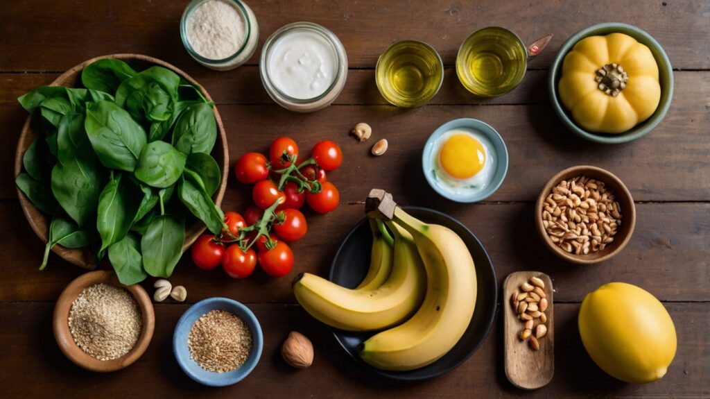 The Ultimate Guide to Damaged Hair Solutions: Restore Your Hair’s Health and Shine 6 Leonardo Kino XL A vibrant and healthy spread of foods that pr 0