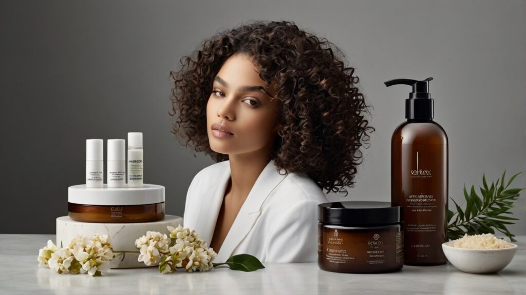 Curly Hairstyles: Best Styles to Rock Your Natural Curls 4 Leonardo Kino XL A highquality flat lay of essential curly hai 0