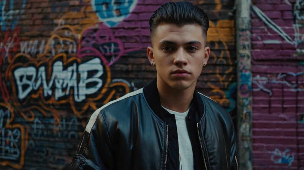 The Timeless Appeal of the Pompadour Haircut: A Complete Guide 3 Leonardo Kino XL Young man with a modern pompadour haircut fea 0