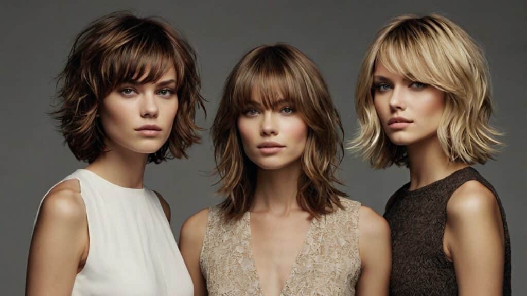 Layered Haircuts: A Stylish Upgrade for Every Hair Type and Face Shape 3 Leonardo Kino XL A beautiful collage or sidebyside portrait of 1